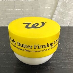 W Body Butter Firming Cream - Yellow and White